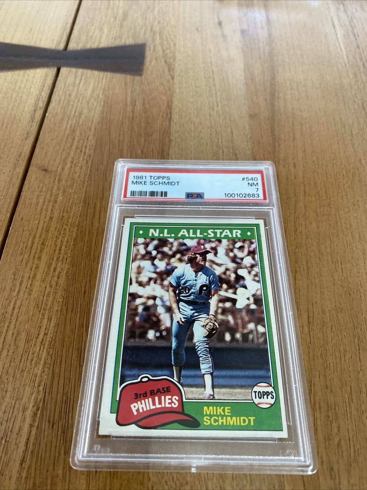 Mike Schmidt trading card