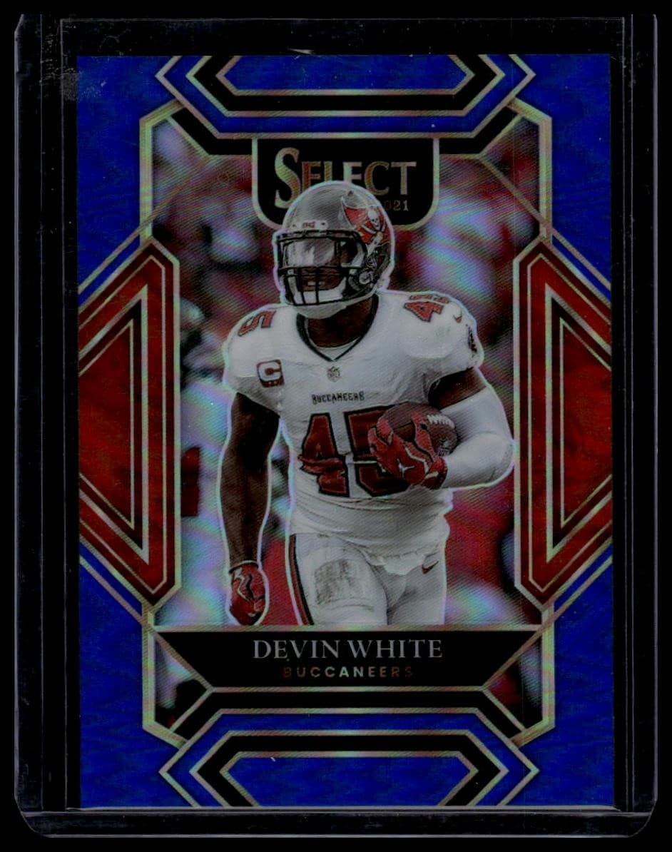 Devin White Blue 2021 Panini Select
