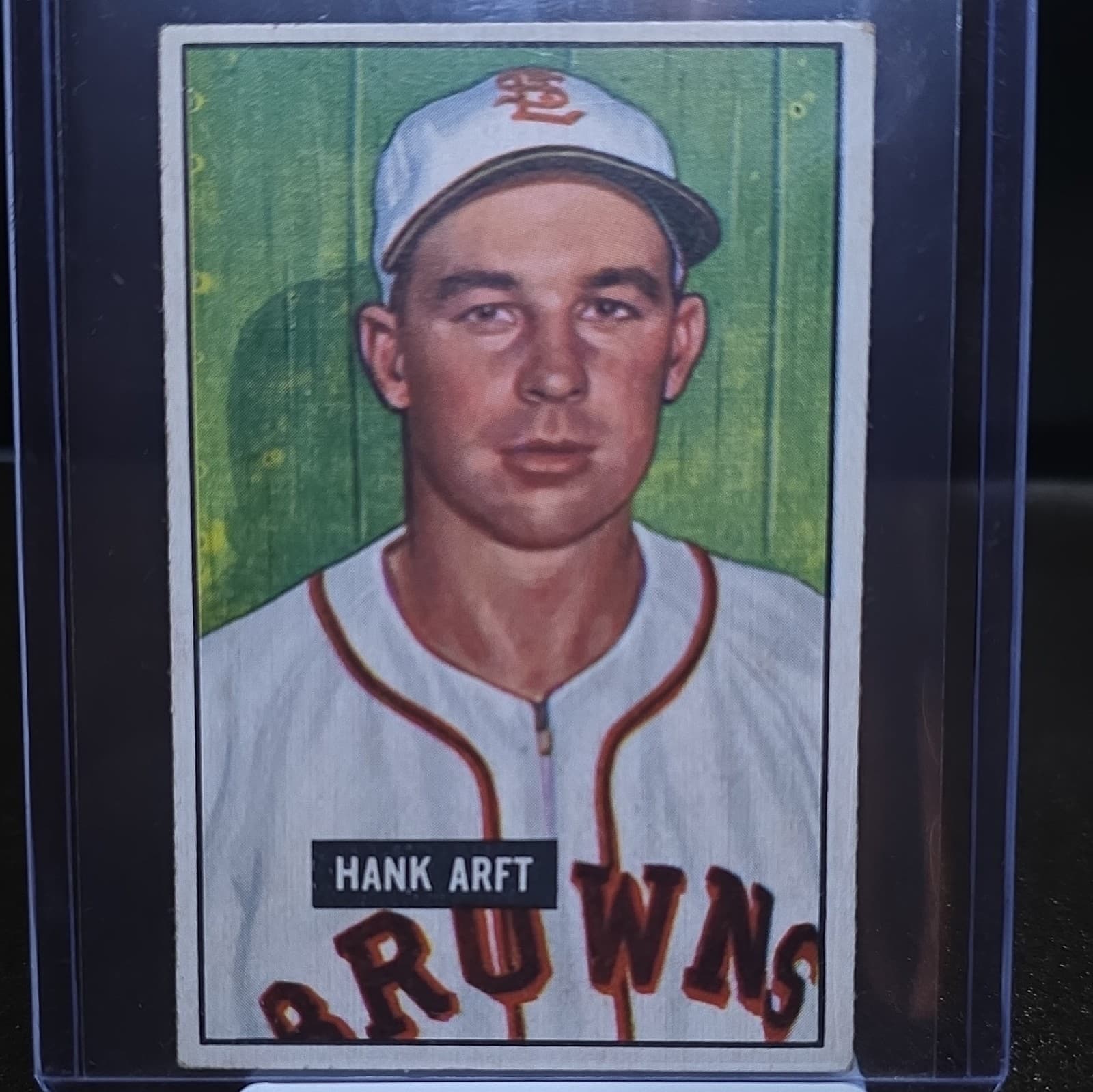 Baseball Hank Arft 1951 Bowman 1951 Bowman