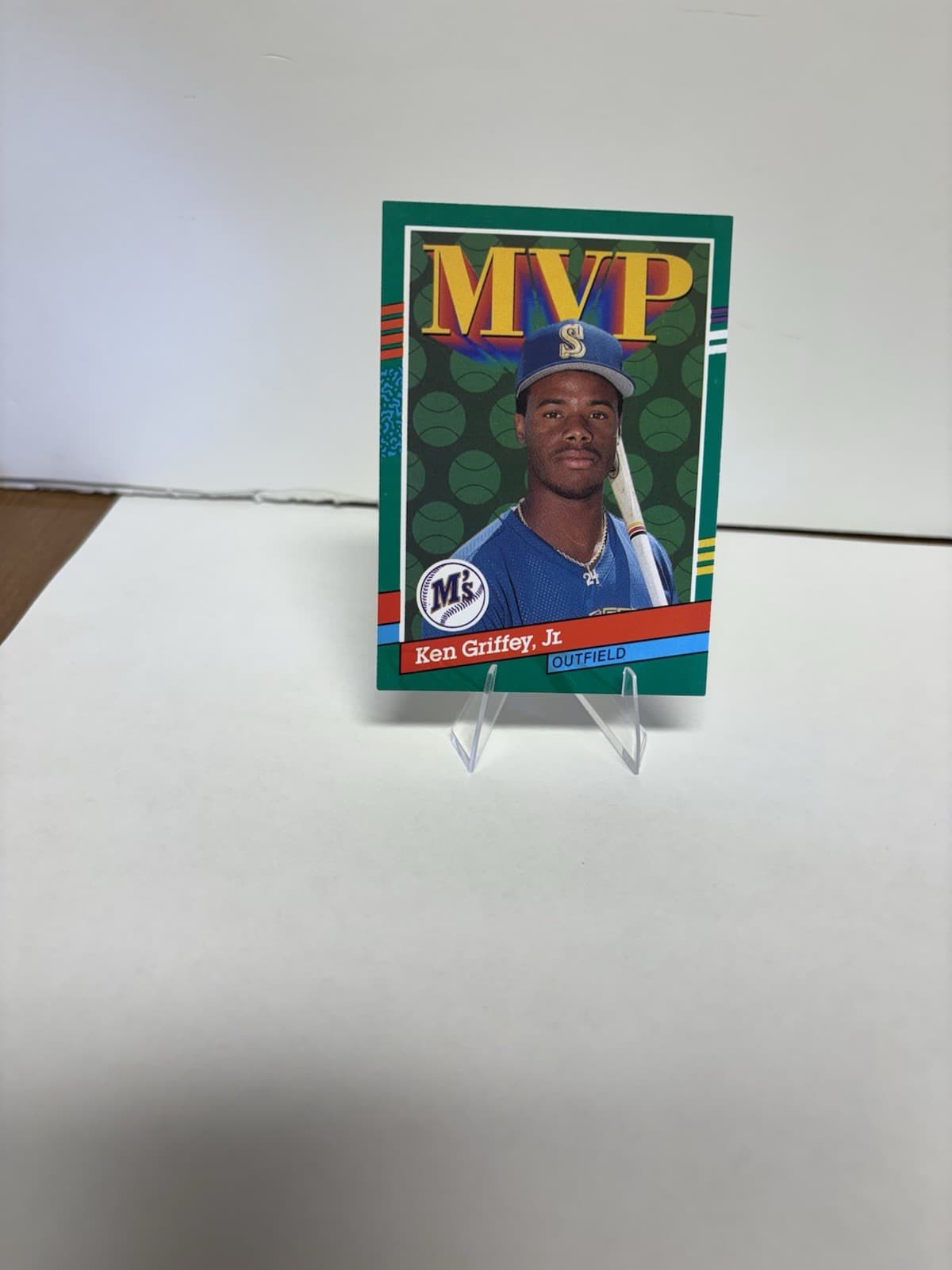 MVP KEN GRIFFEY JR SEATTLE MAR 1990 Leaf 1990 Leaf