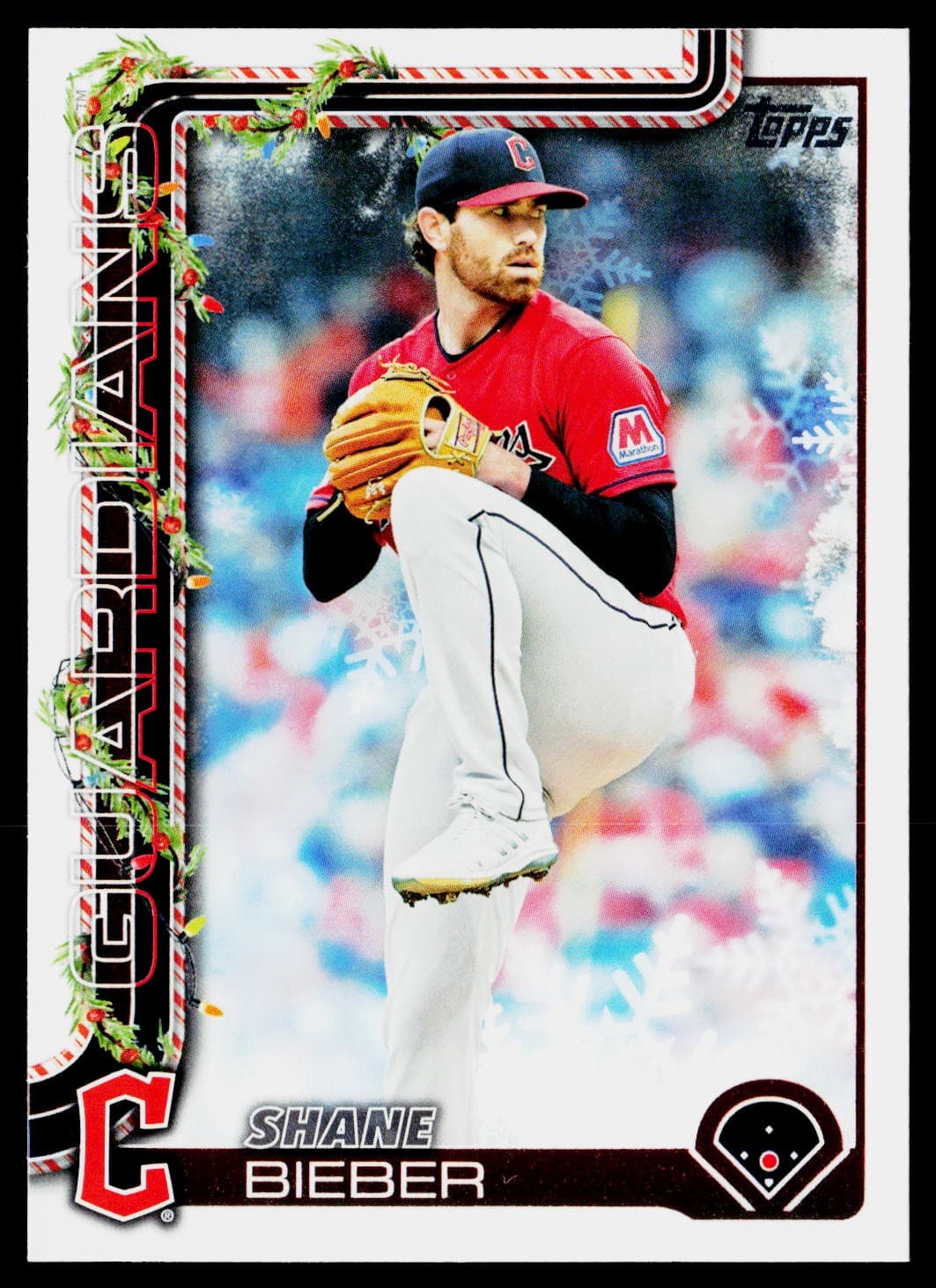Holiday Shane Bieber 2025 Topps 2025 Topps