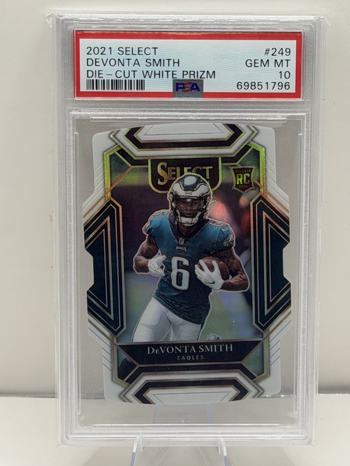 Devonta Smith White 2021 Panini Select 2021 Panini Select