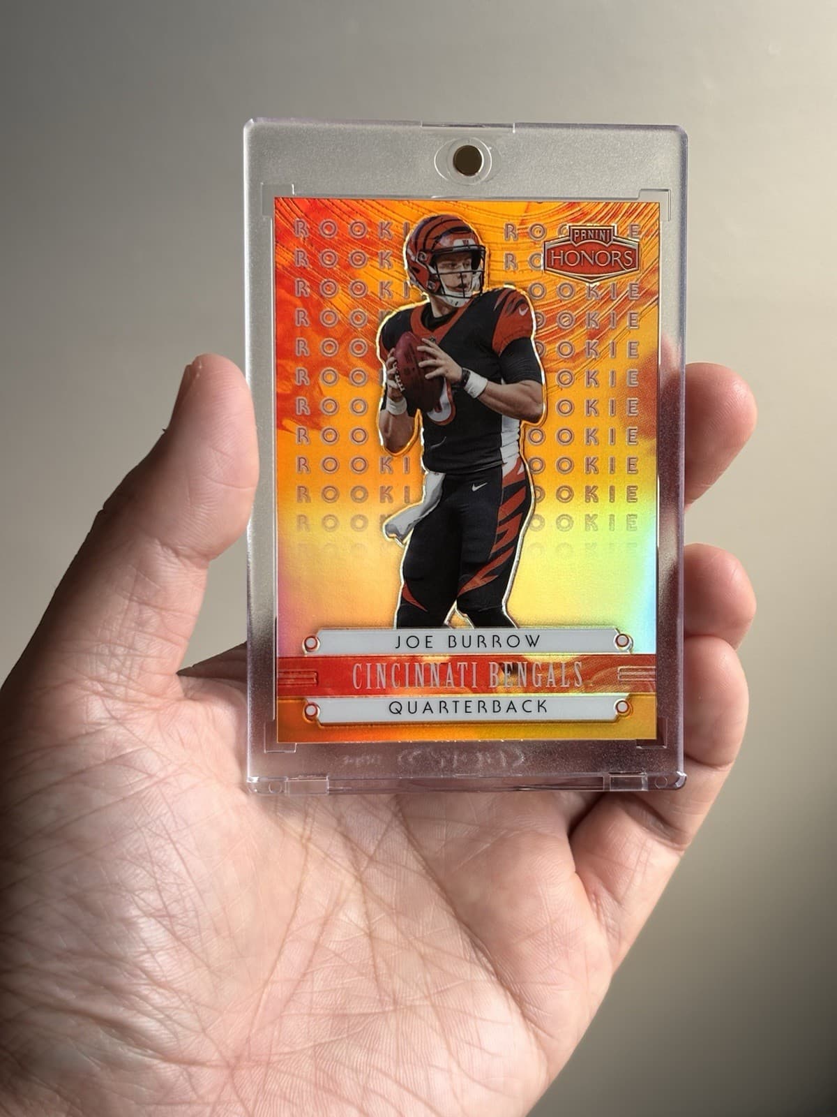 Honors Joe Burrow 2020 Panini 2020 Panini orange