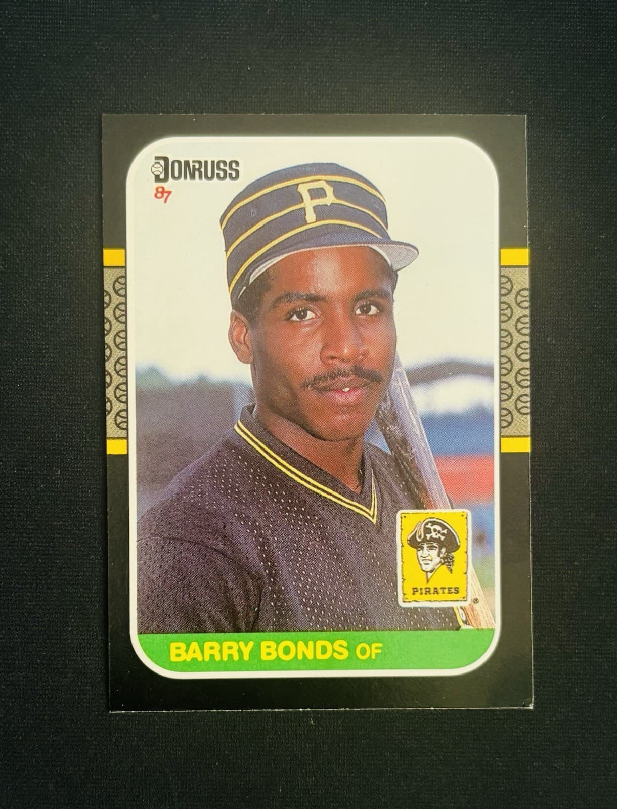 Barry Bonds Pittsburgh 1987 Donruss 1987 Donruss