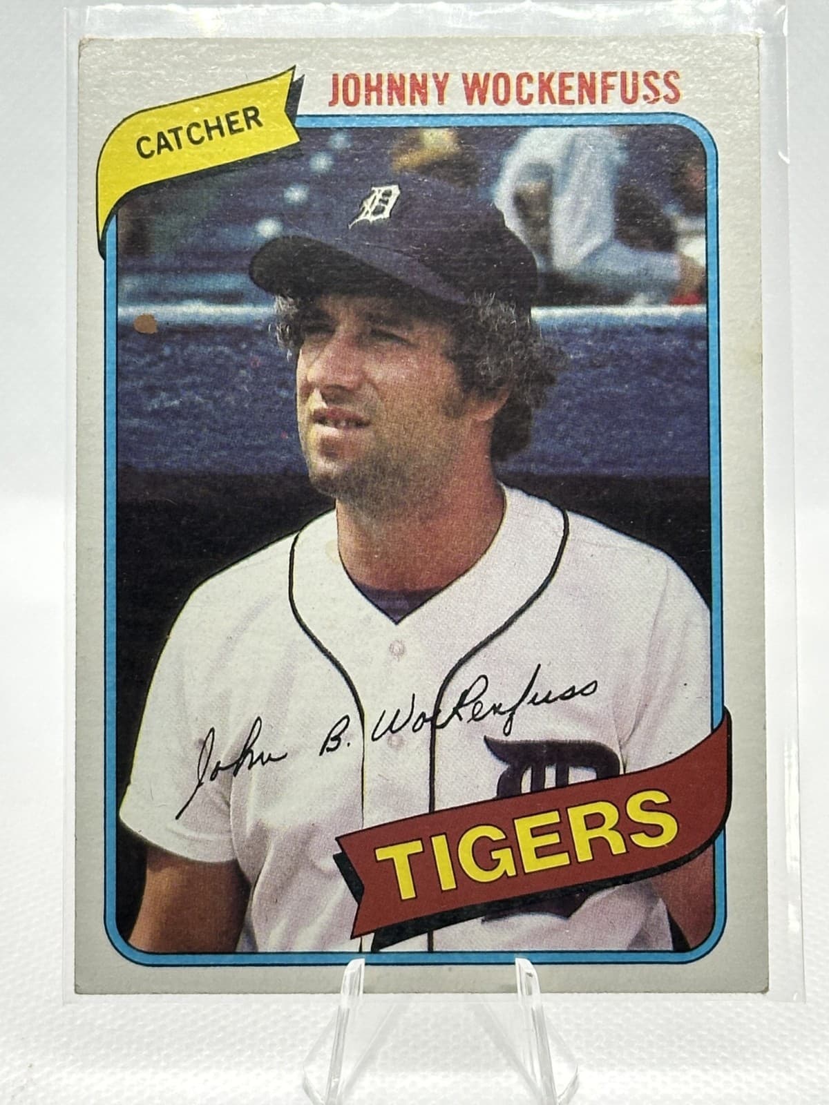 Johnny Wockenfuss 1980 Topps 1980 Topps