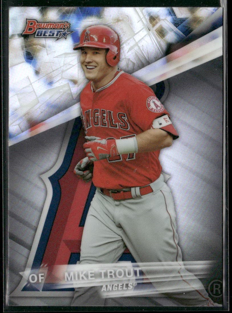 Best Mike Trout 2016 Bowman 2016 Bowman example 2