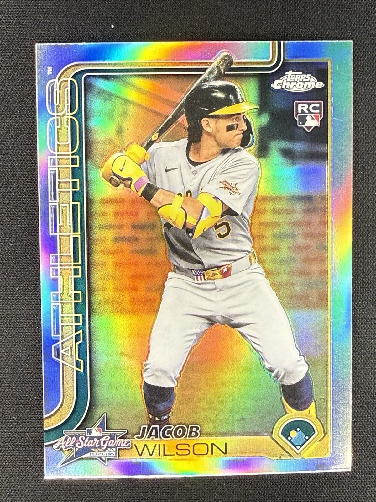 Update Jacob Wilson 2025 Topps Chrome 2025 Topps Chrome refractor