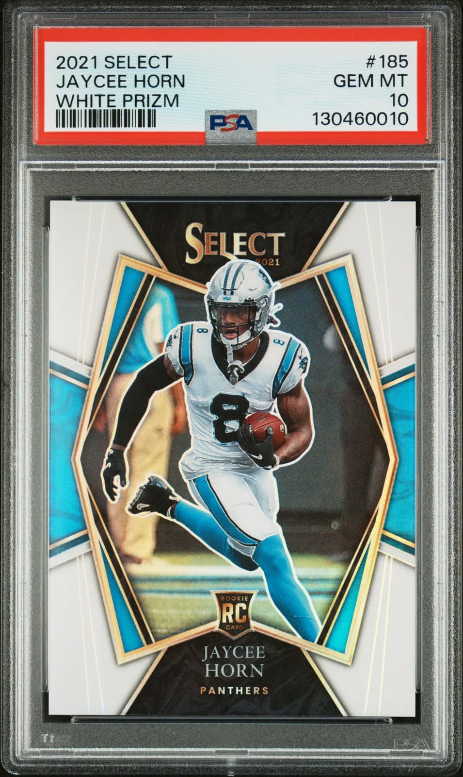 JAYCEE HORN WHITE /35 2021 Panini Select 2021 Panini Select