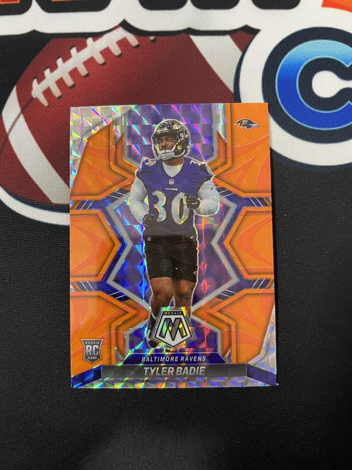 TYLER BADIE ORANGE REACTIVE , 2022 Panini Mosaic 2022 Panini Mosaic orange