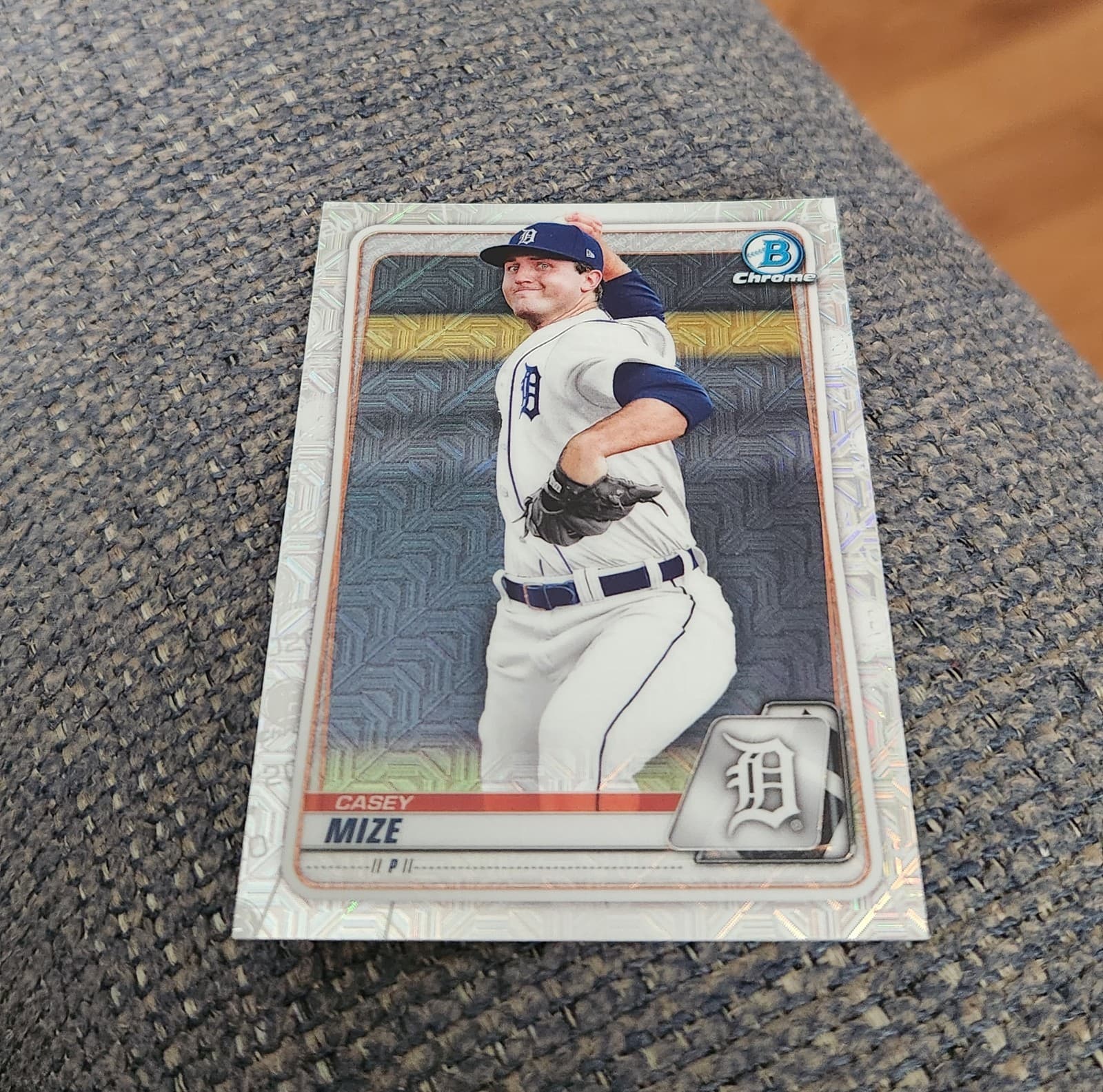 Baseball Casey Mize 2020 Bowman Chrome 2020 Bowman Chrome mojo-refractor