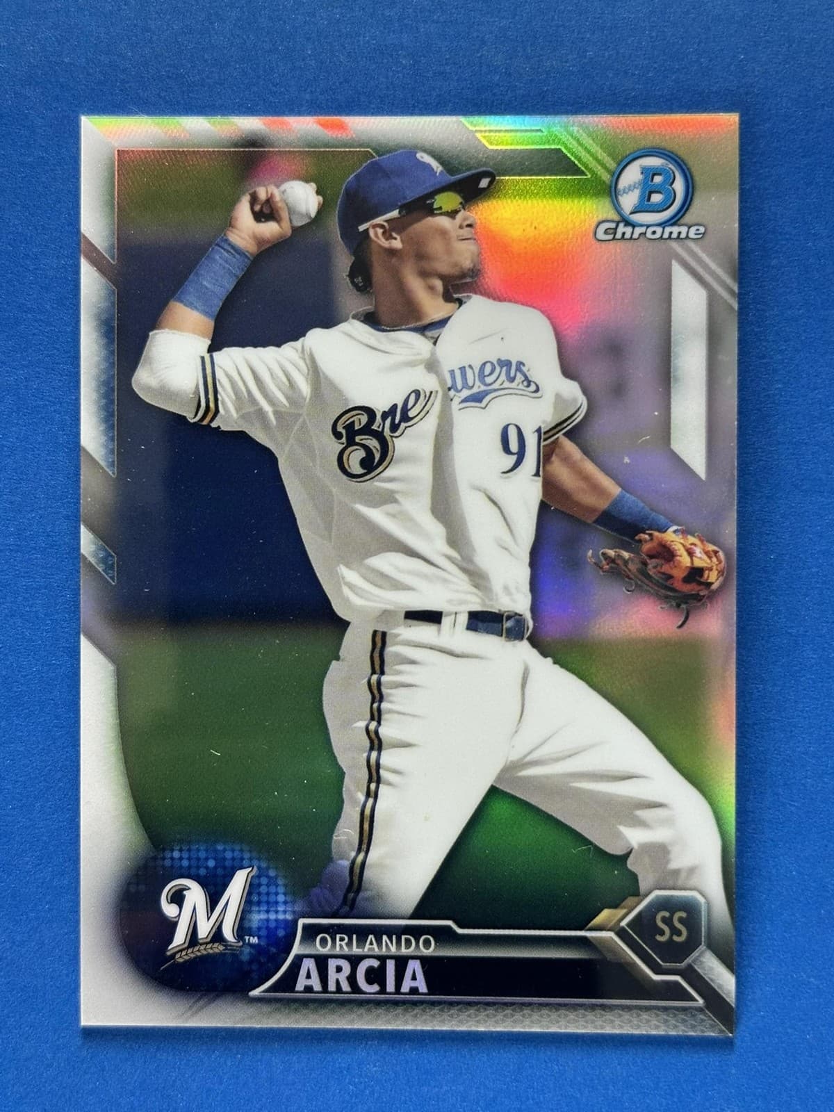 Prospects Orlando Arcia 2016 Bowman Chrome 2016 Bowman Chrome