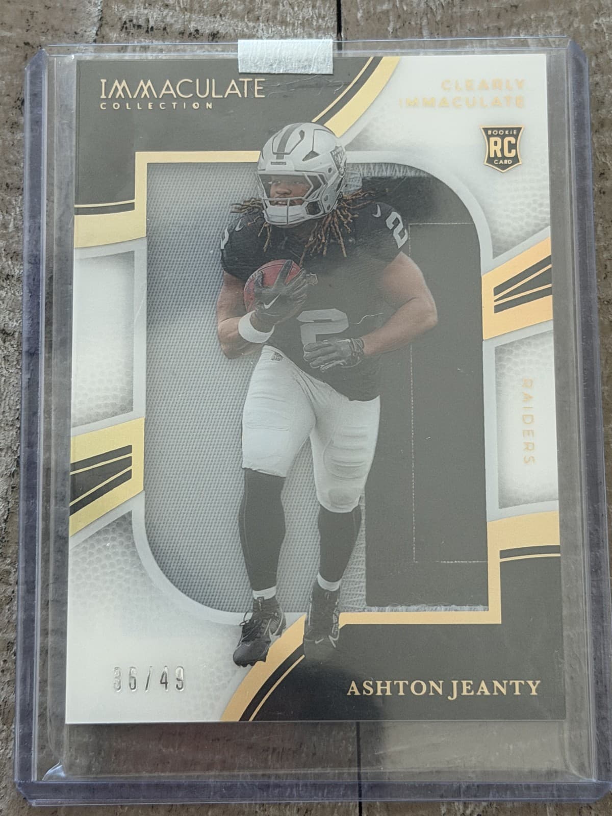 Jerseys Ashton Jeanty 2025 Panini Immaculate 2025 Panini Immaculate