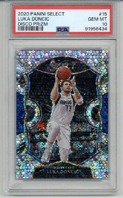 DISCO LUKA DONCIC MAVERICKS LO 2020 Panini Select 2020 Panini Select