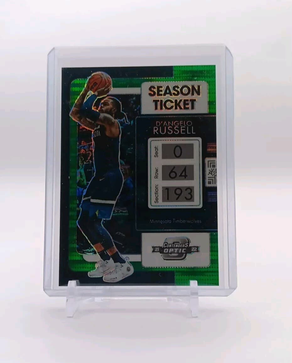 Optic Green Pulsar 2021 Panini Contenders 2021 Panini Contenders