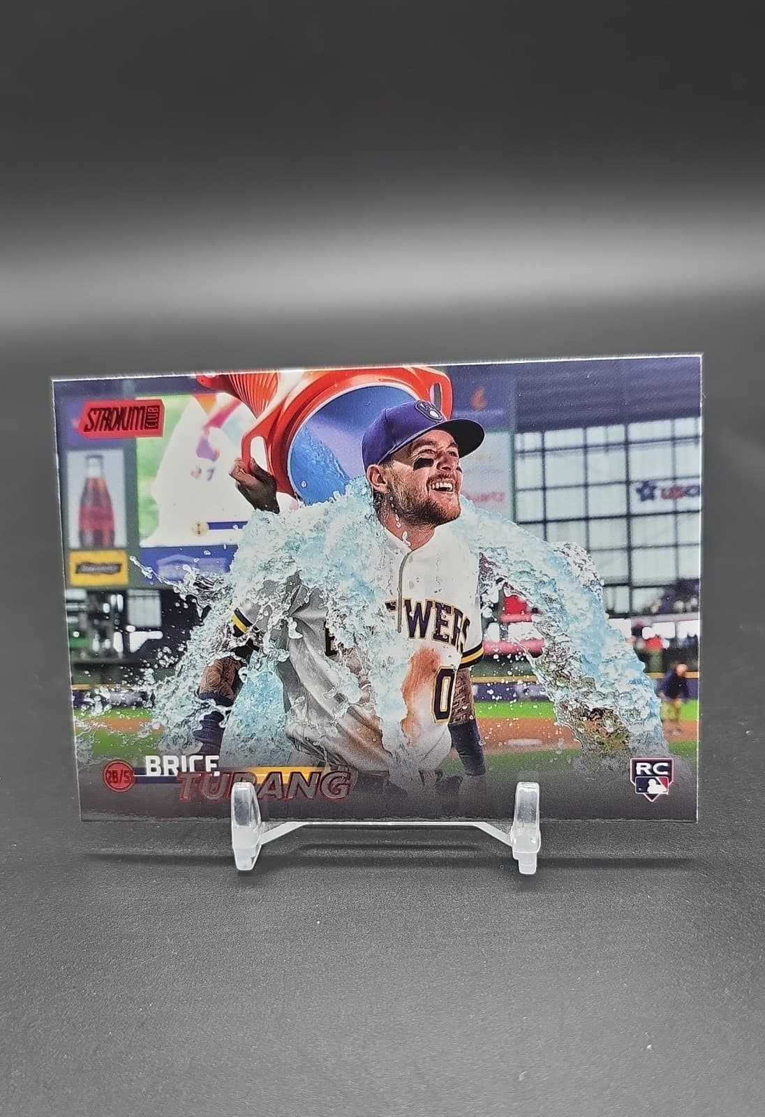 Brice Turang Red 2023 Topps Stadium Club 2023 Topps Stadium Club