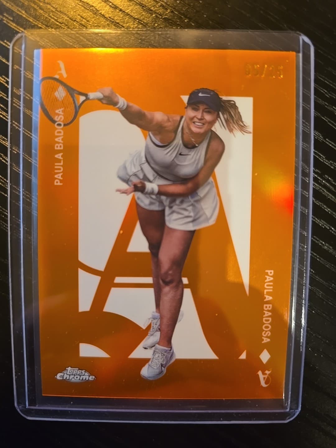 Orange Aces 2025 Topps Chrome 2025 Topps Chrome orange-refractor