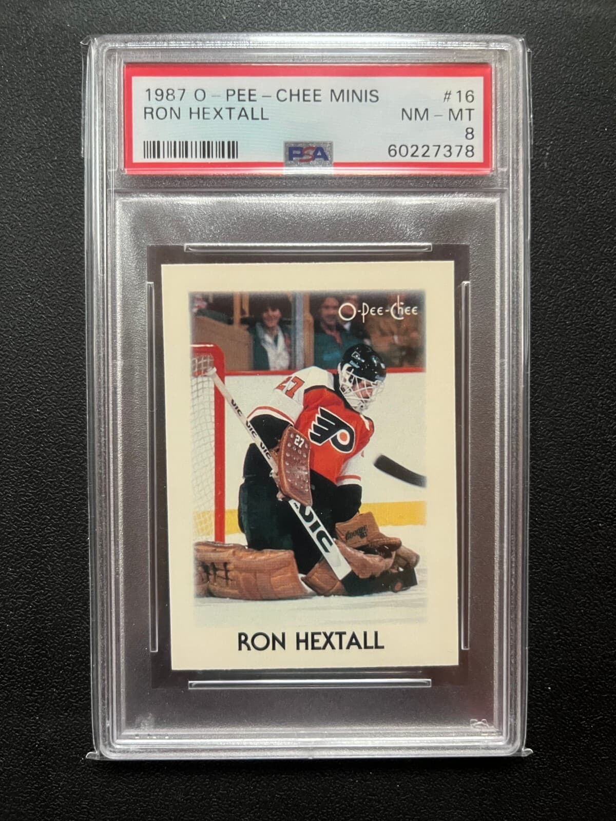 Minis Ron Hextall 1987 O-Pee-Chee 1987 O-Pee-Chee
