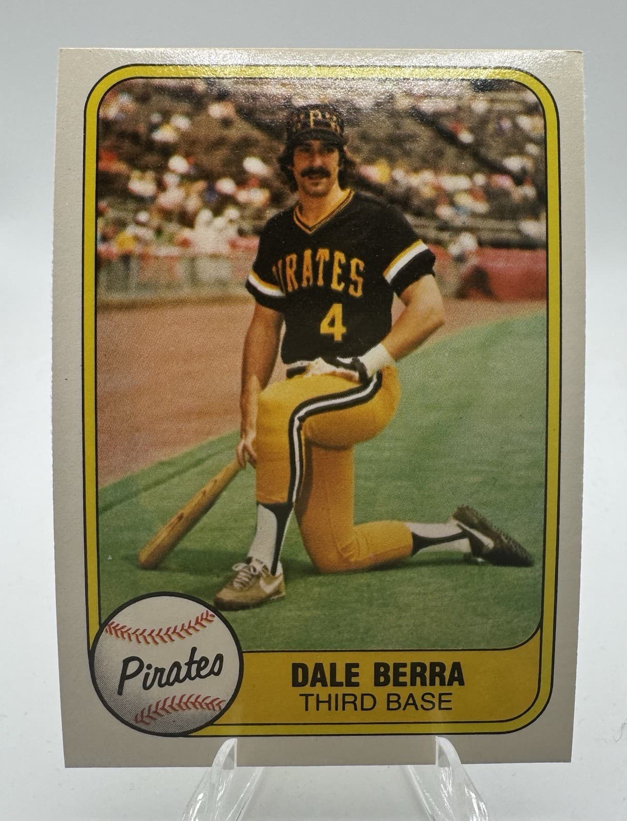 Dale Berra Pittsburgh 1981 Fleer 1981 Fleer