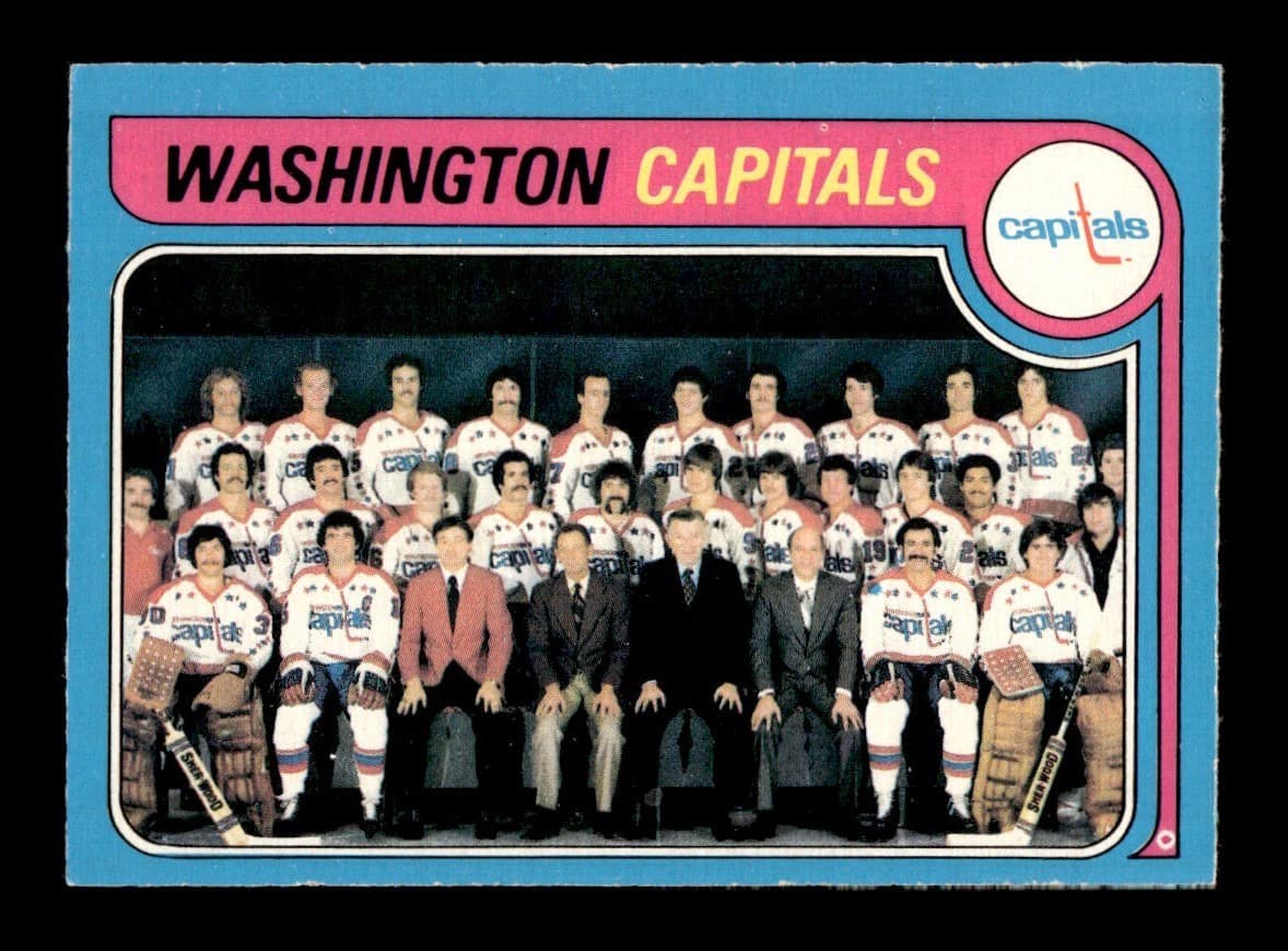 Capitals Team 1979 O-Pee-Chee 1979 O-Pee-Chee