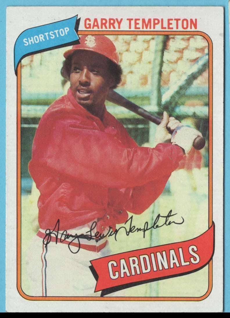 Garry Templeton St 1980 Topps 1980 Topps