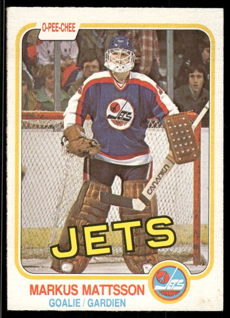 Markus Mattsson Winnipeg 1981 O-Pee-Chee 1981 O-Pee-Chee