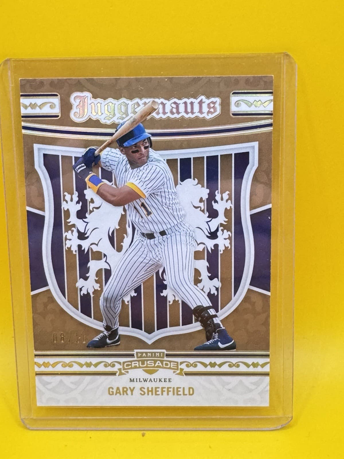 Crusade Juggernauts Gary 2024 Panini 2024 Panini gold