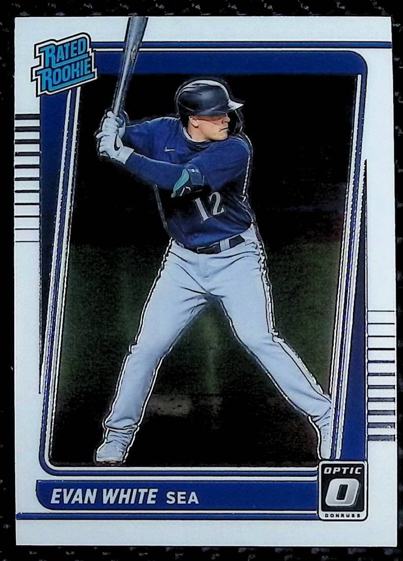 Evan White 2021 Donruss Optic 2021 Donruss Optic