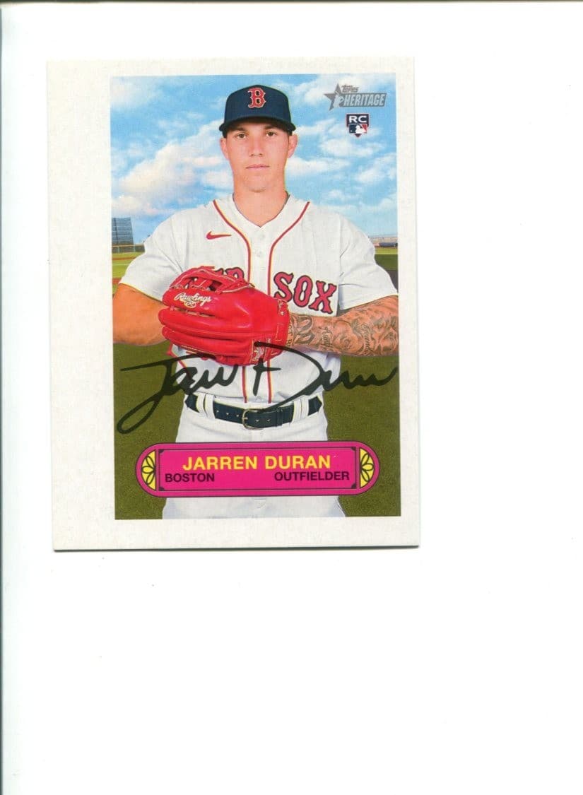 High Number Baseball 2022 Topps Heritage