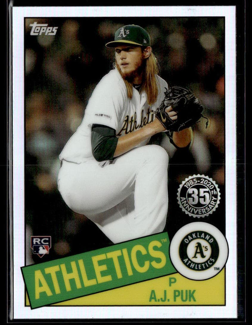 Puk Topps Baseball 2020 Topps Chrome 2020 Topps Chrome