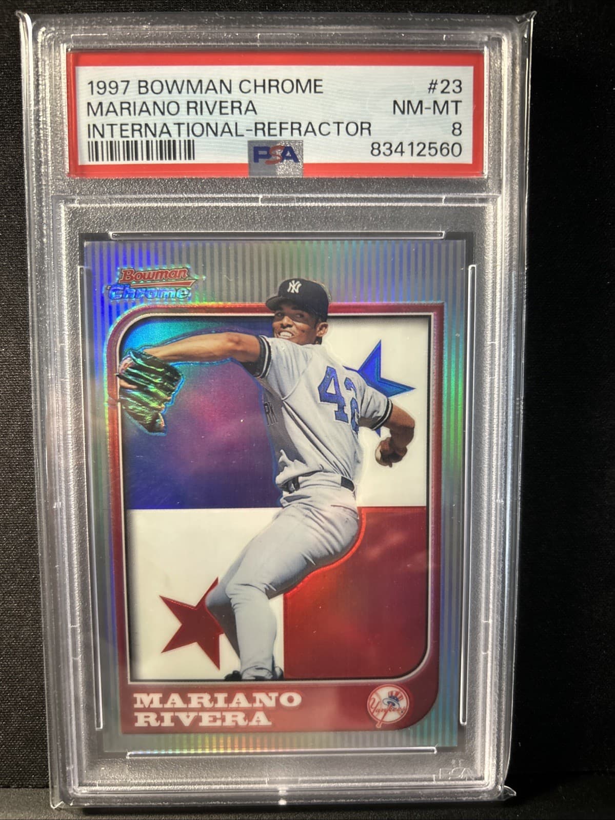 Mariano Rivera International 1997 Bowman Chrome 1997 Bowman Chrome