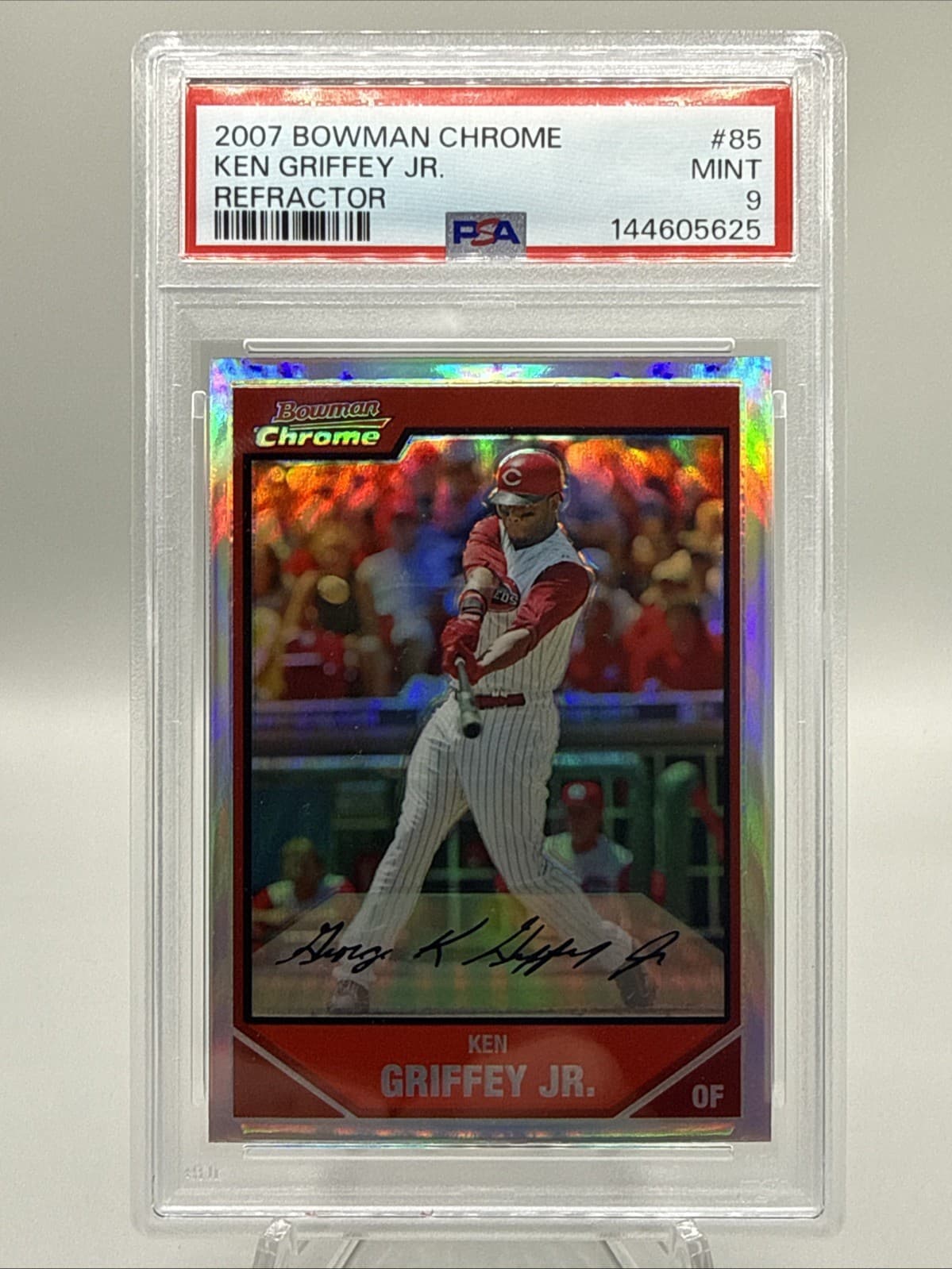Cincinnati Reds 2007 Bowman Chrome 2007 Bowman Chrome refractor