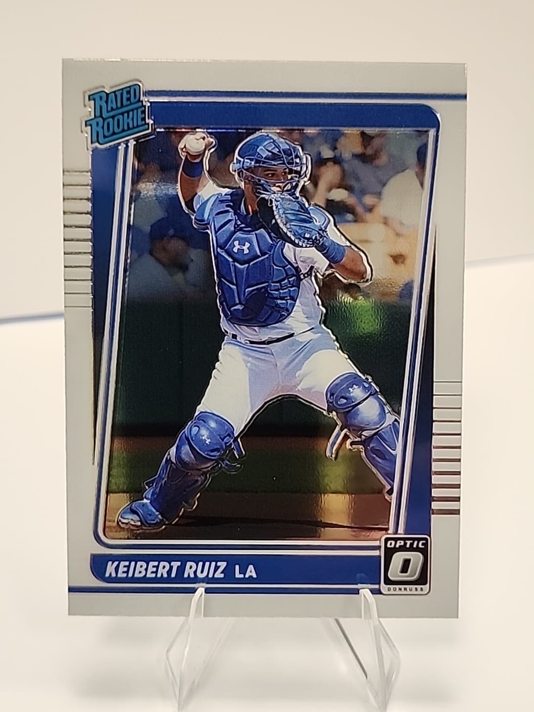 Keibert Ruiz Rated 2021 Donruss Optic 2021 Donruss Optic