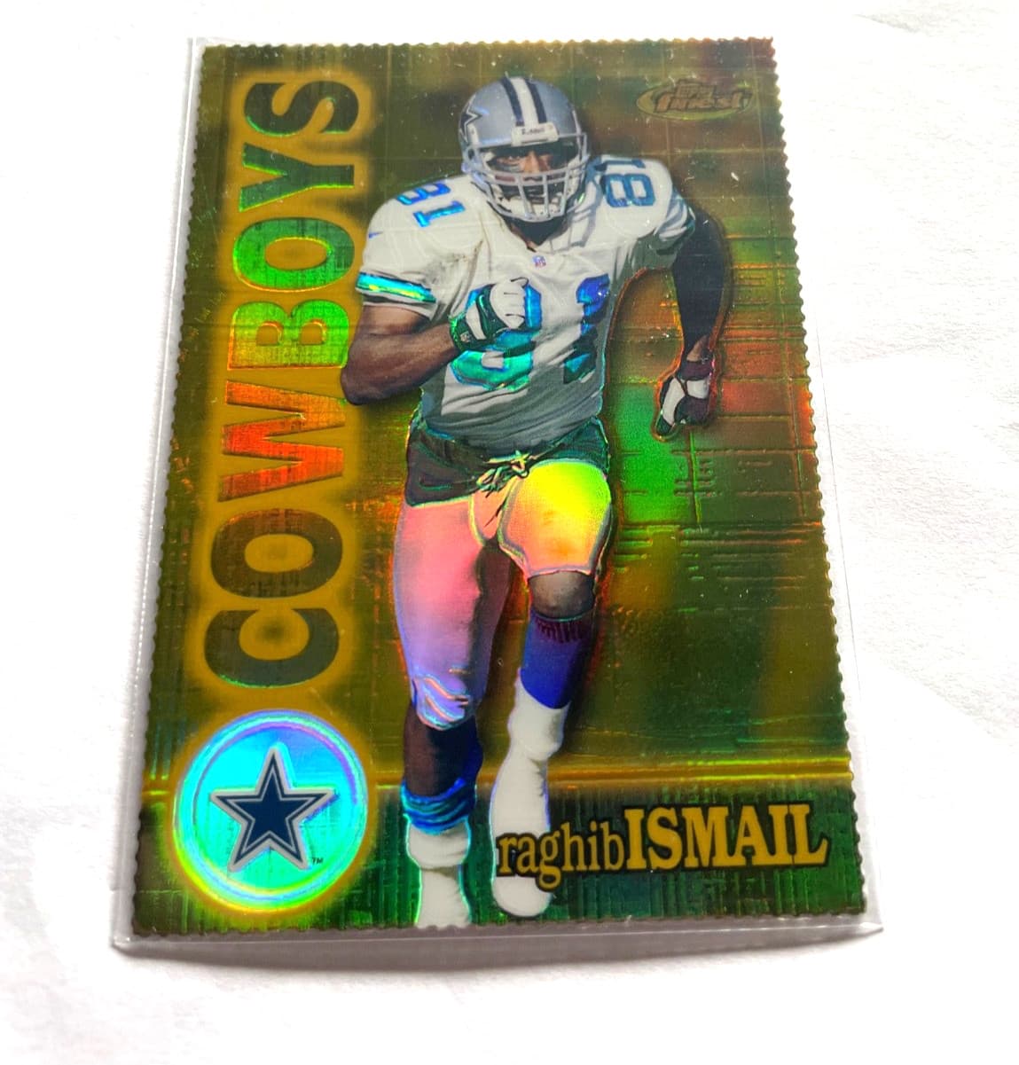 ROCKET RAGHIB ISMAIL Gold /300 2000 Topps Finest