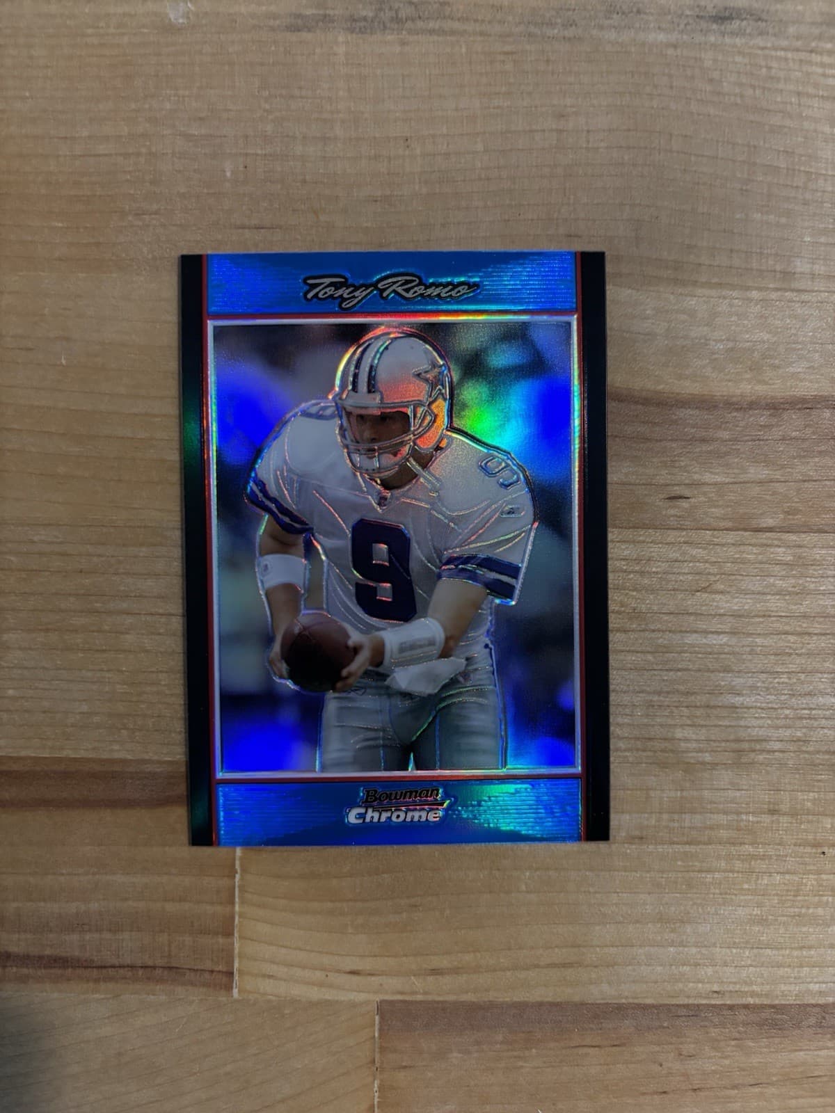 Blue Tony Romo 2007 Bowman Chrome