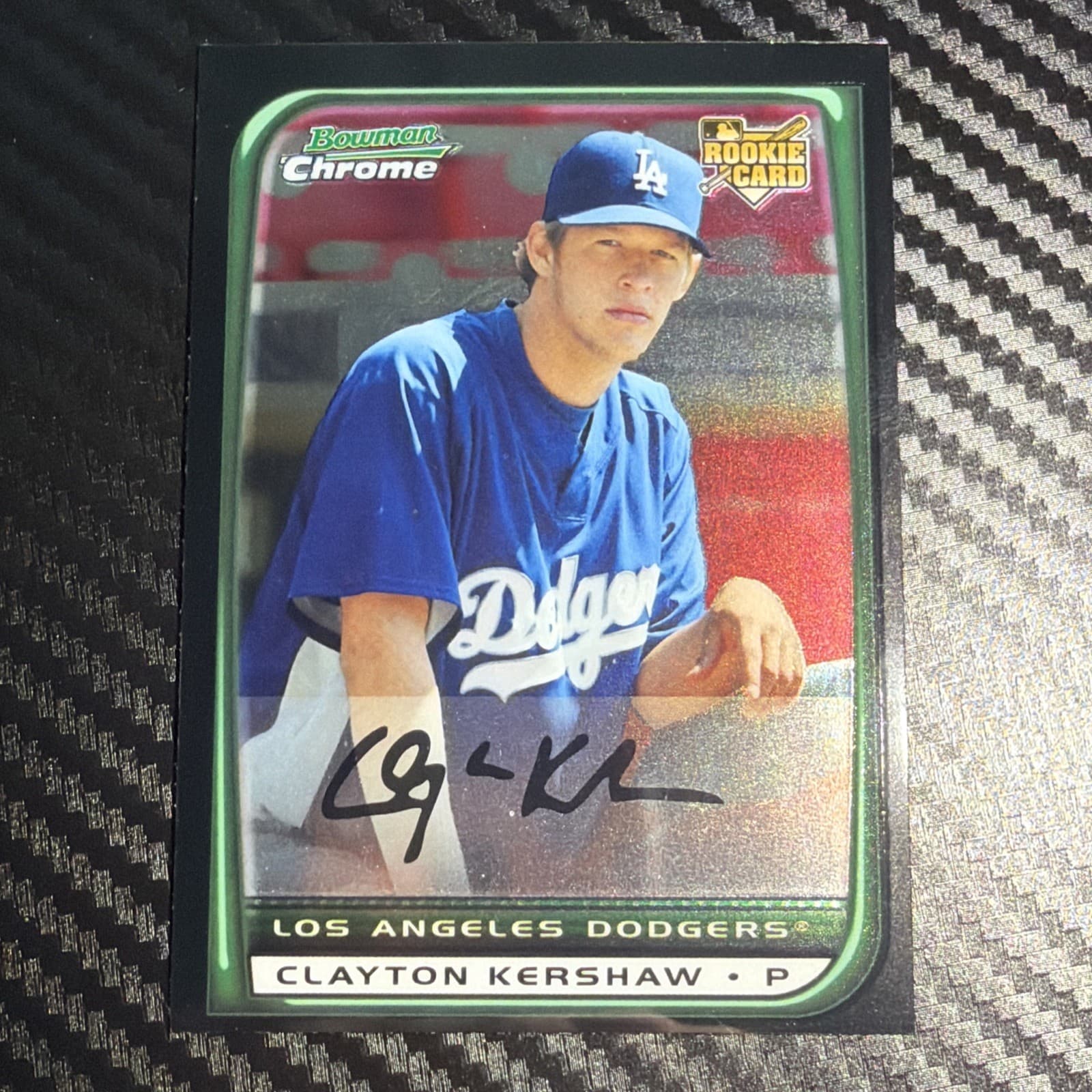 Clayton Kershaw 2008 Bowman Draft