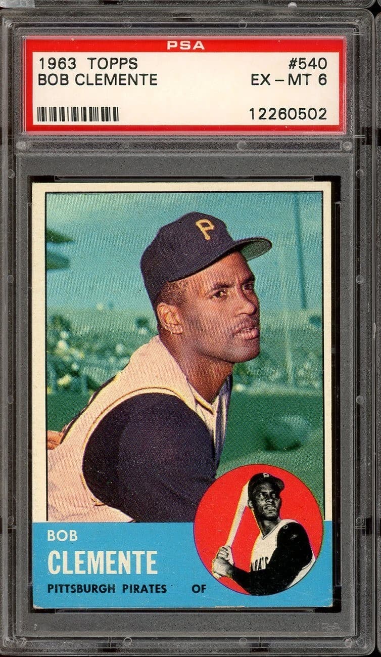 Roberto Clemente 1963 topps