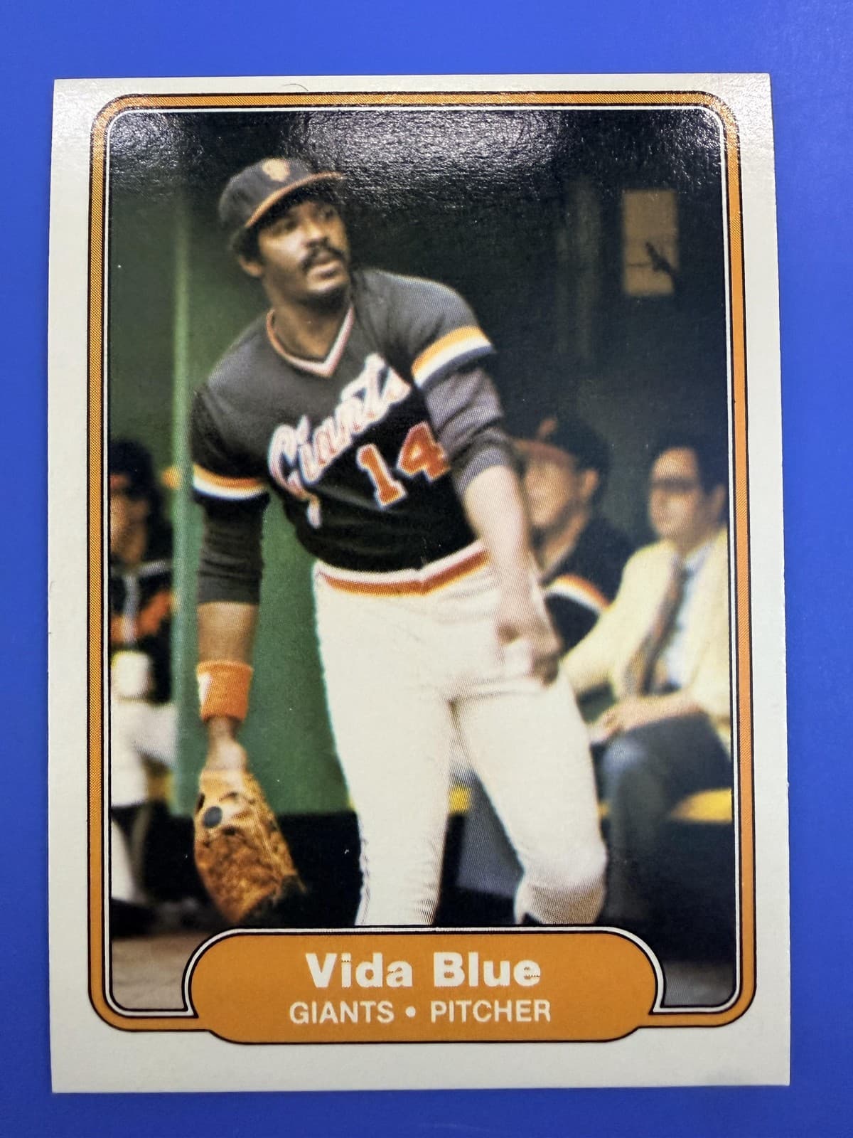Vida Blue 1982 Fleer 1982 Fleer blue