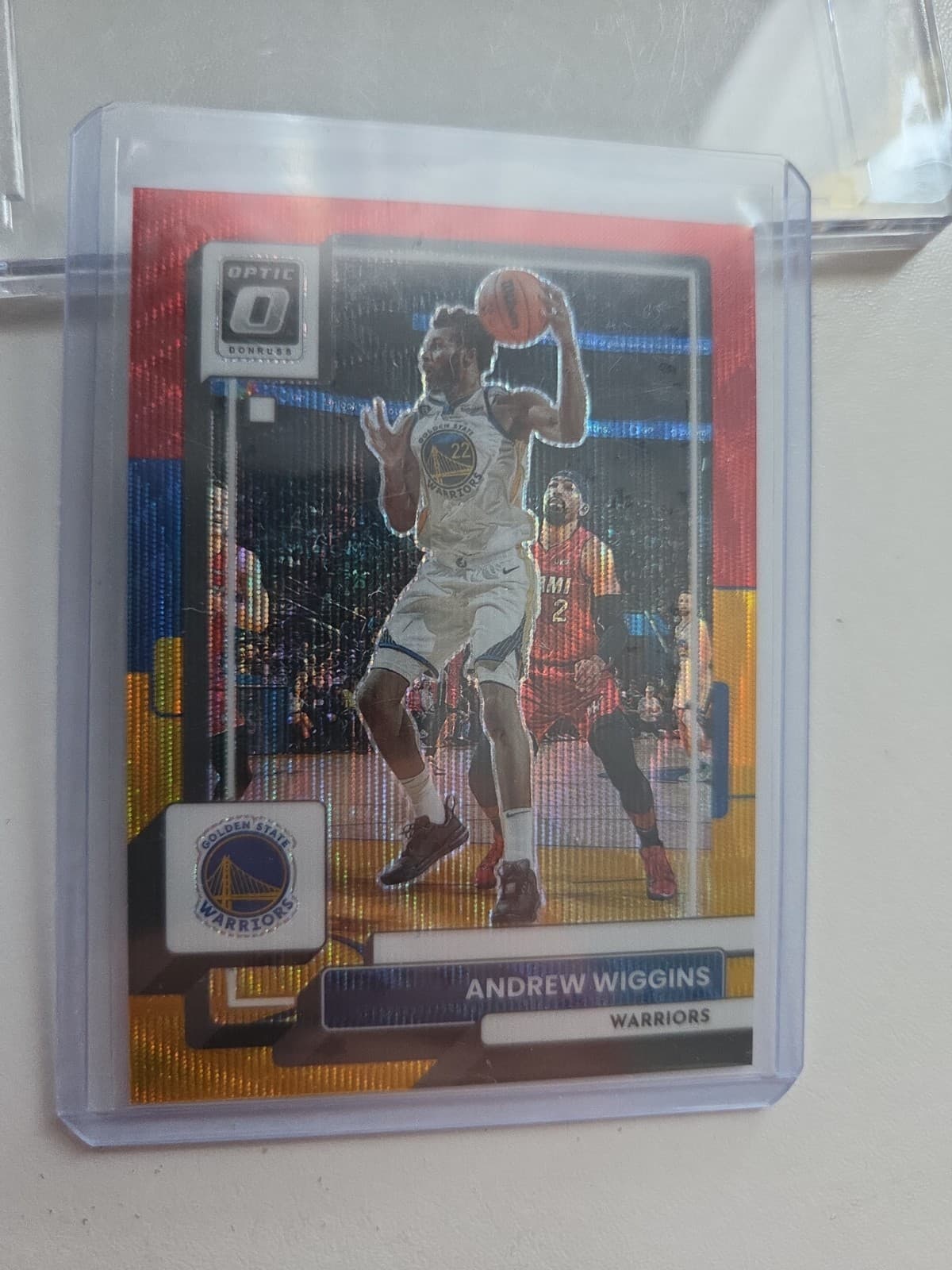 Donruss Optic 2022 Panini 2022 Panini gold-red-wave
