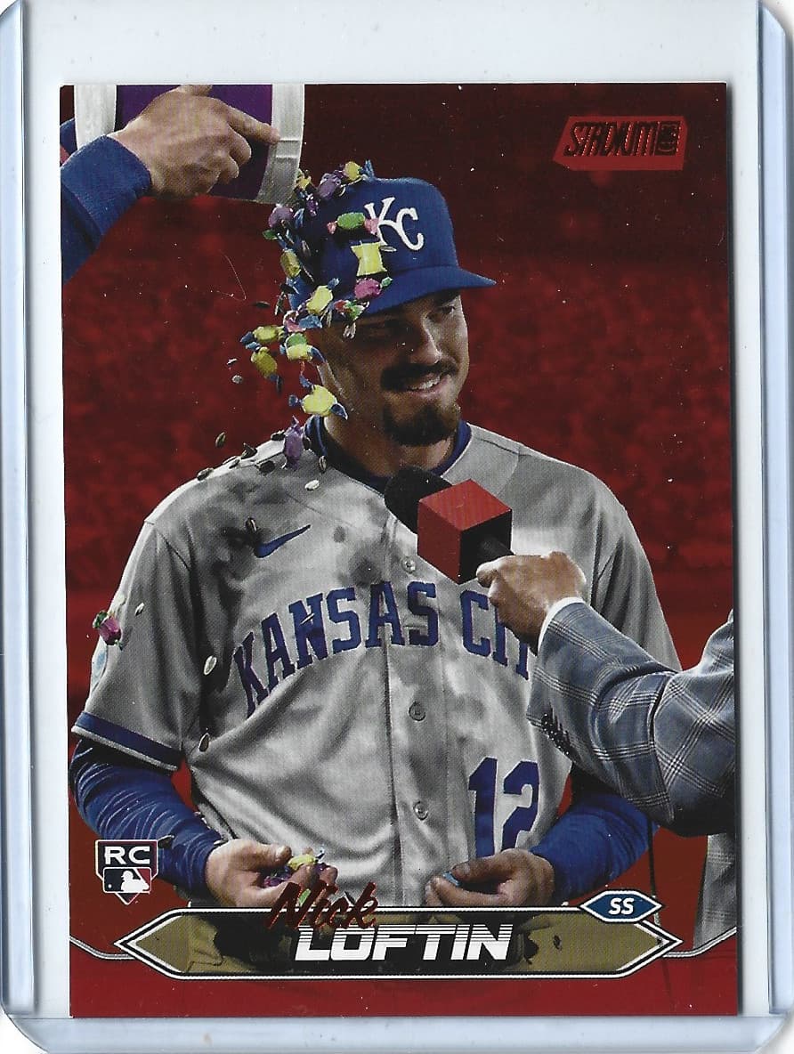 Nick Loftin Red 2024 Topps Stadium Club 2024 Topps Stadium Club