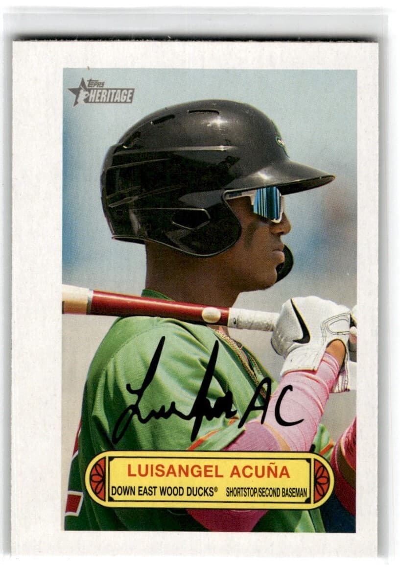 Minor League Baseball 2022 Topps Heritage