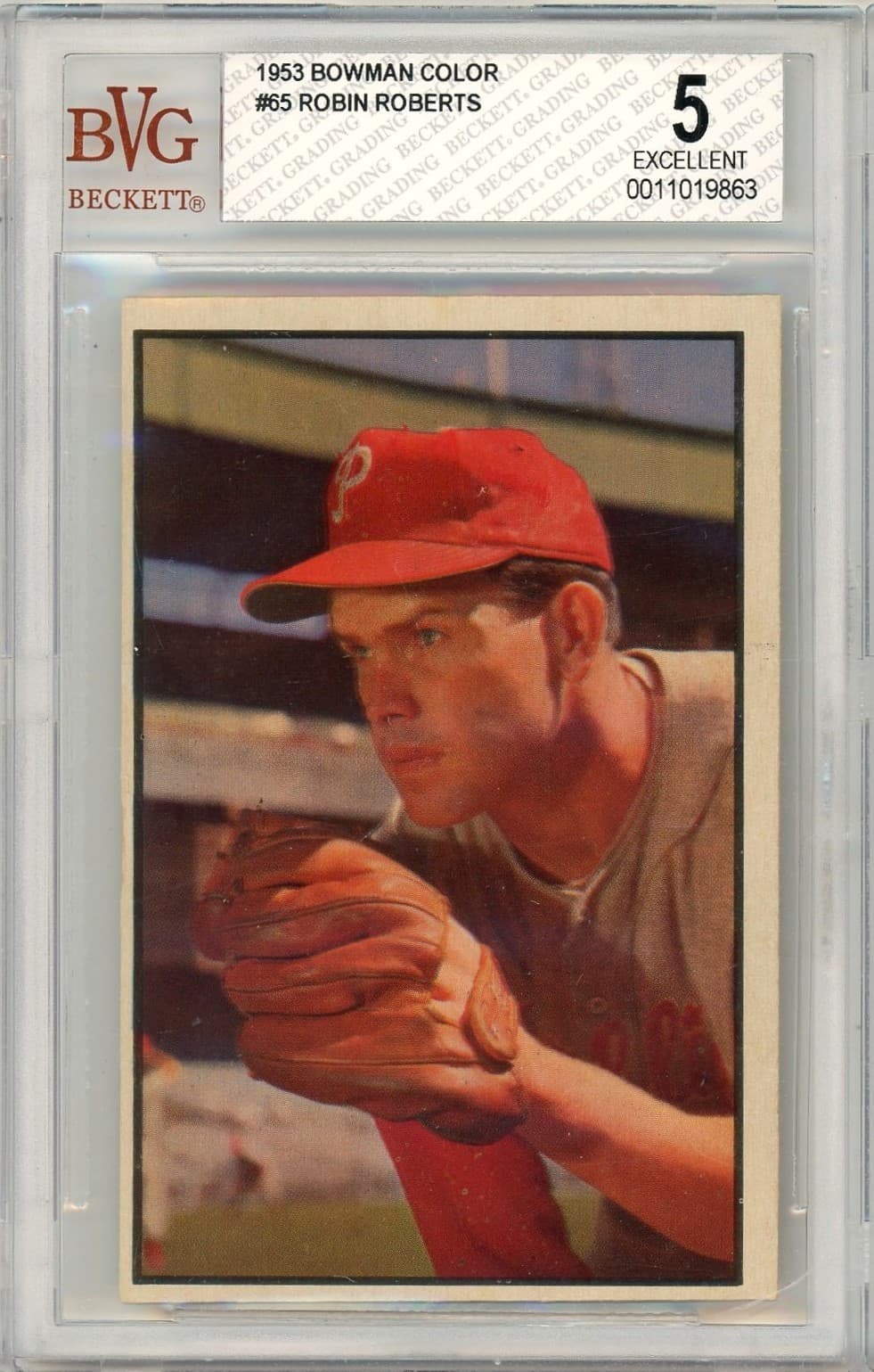 Color Robin Roberts 1953 Bowman 1953 Bowman