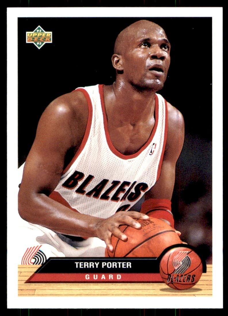 Terry Porter Portland 1992 Upper Deck 1992 Upper Deck