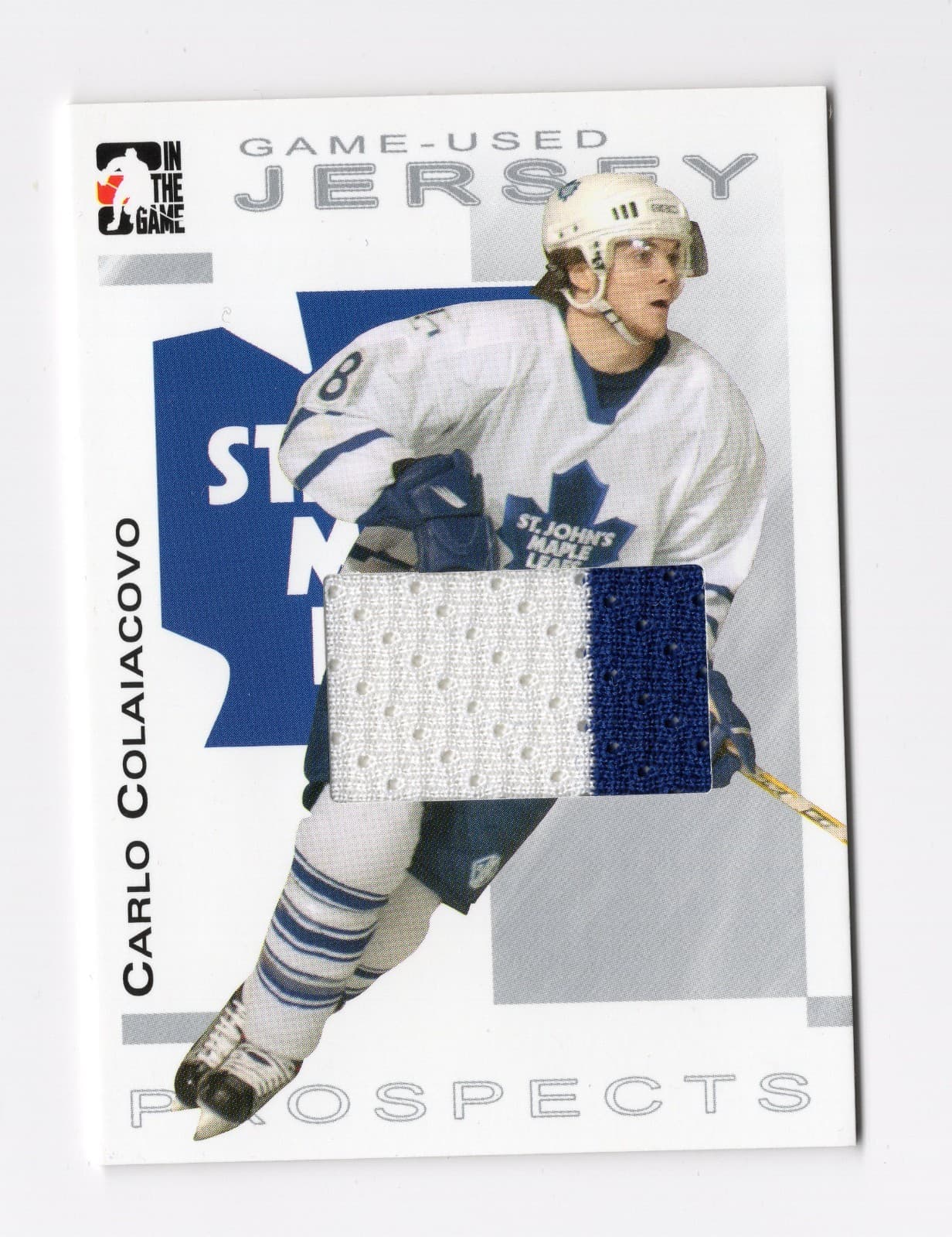 Prospects Carlo Colaiacovo 2004 In The Game 2004 In The Game