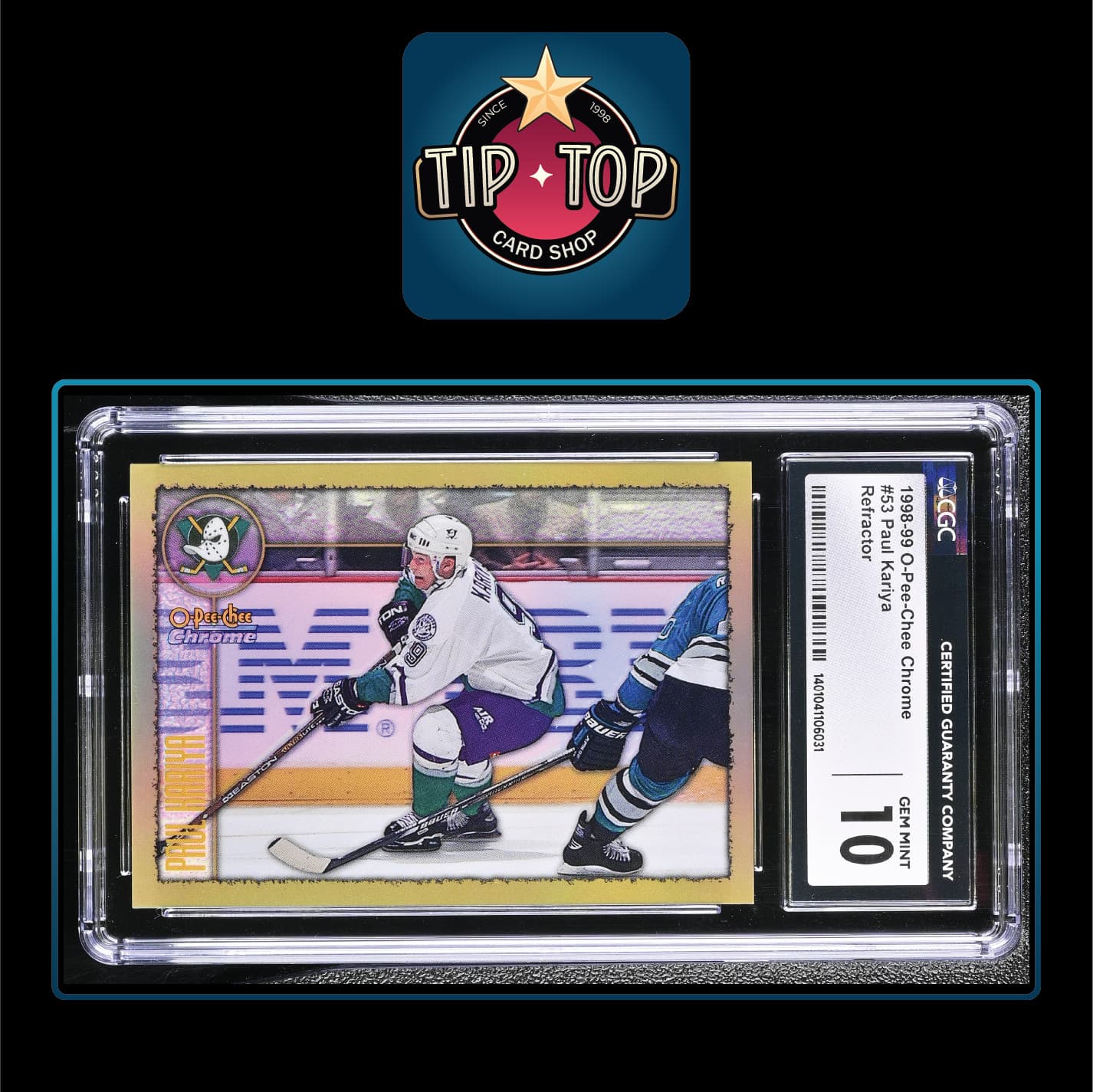 Paul Kariya 1998 O-Pee-Chee 1998 O-Pee-Chee refractor