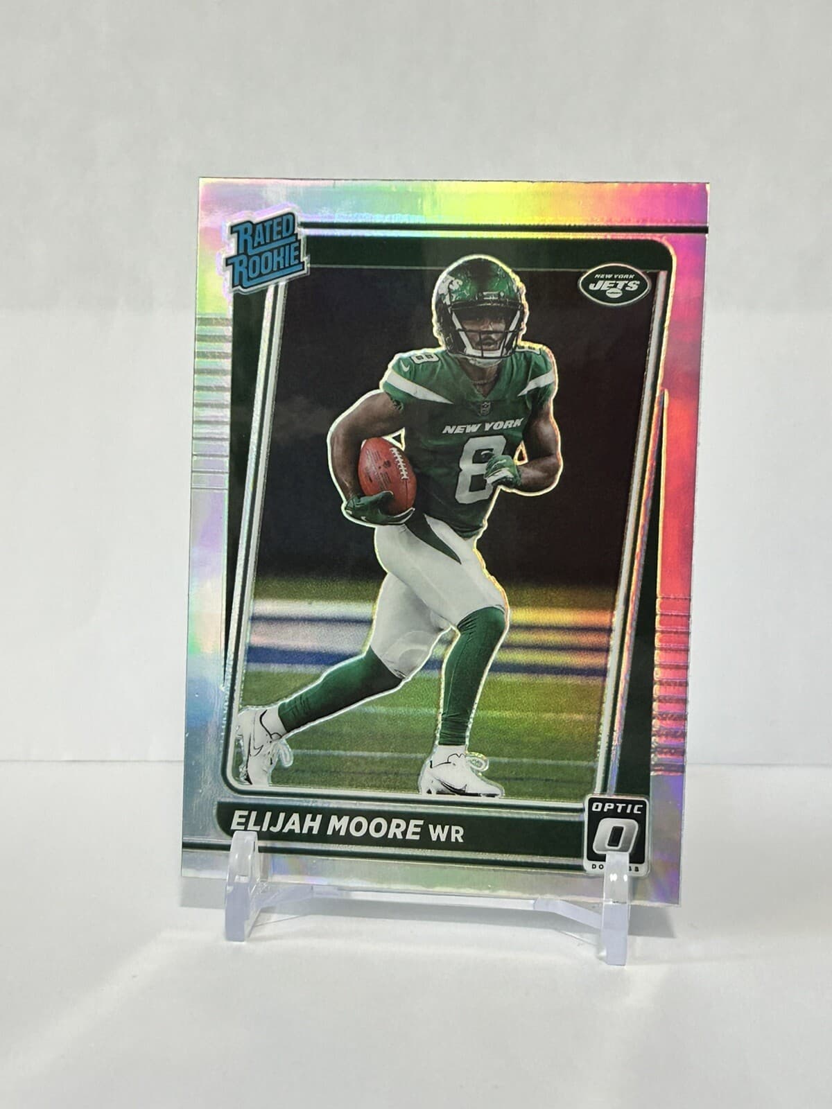 Elijah Moore Rated 2021 Donruss Optic 2021 Donruss Optic silver
