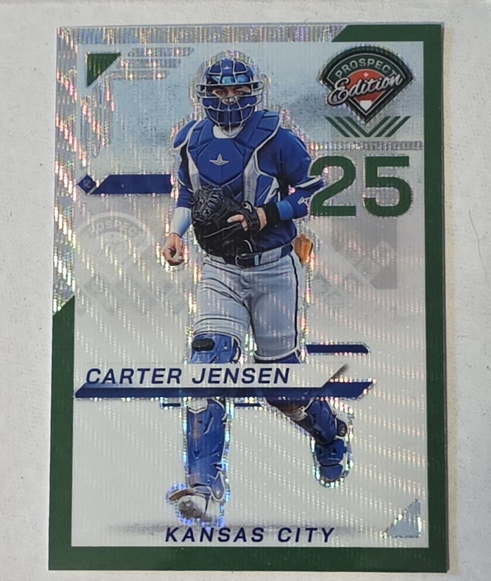Prospect Edition 2025 Panini 2025 Panini green-wave