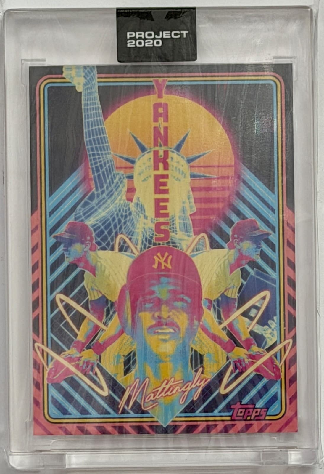 Project - DON MATTINGLY by Art 2020 Topps 2020 Topps