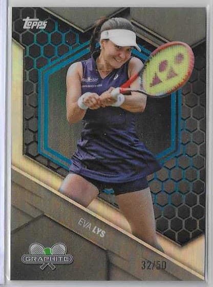 Graphite Eva Lys 2026 Topps 2026 Topps blue-refractor