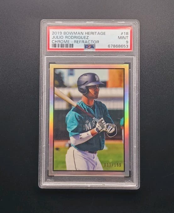 Prospects Julio Rodriguez 2019 Bowman 2019 Bowman refractor