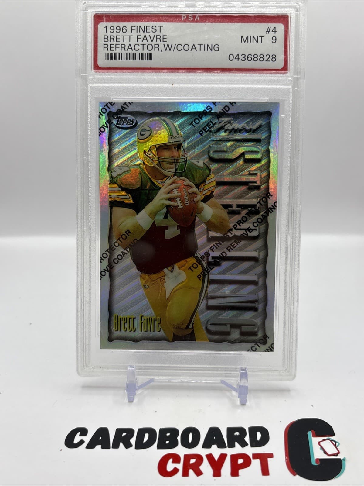 Brett Favre 1996 Topps Finest 1996 Topps Finest